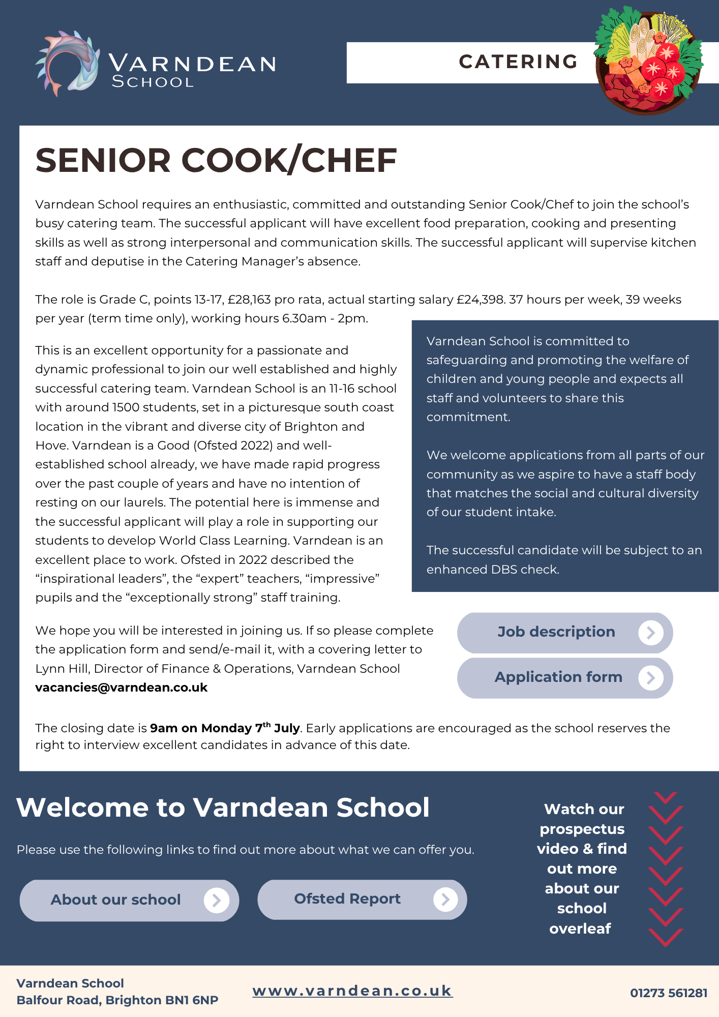 Senior CookChef