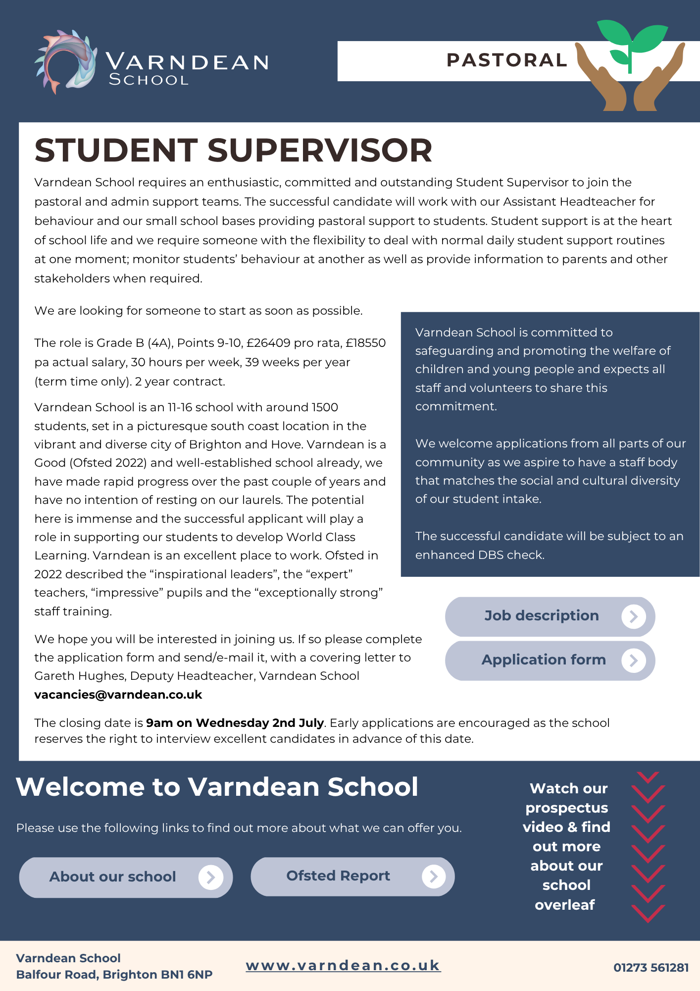 Student Supervisor