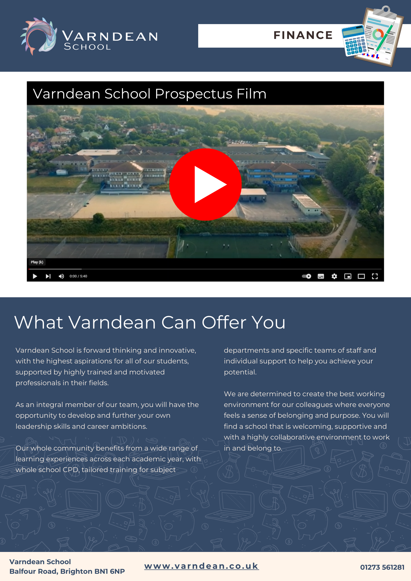 Varndean School   Assistant Business Manager (1)